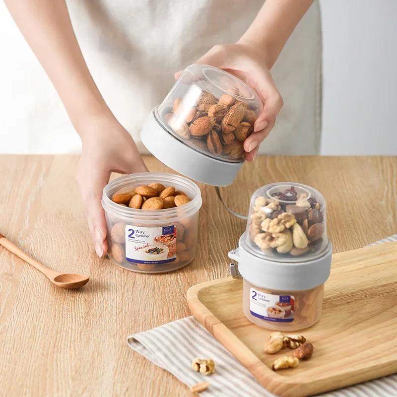 Meal Prep Oatmeal Jars - Taza de desayuno para llevar, tazas