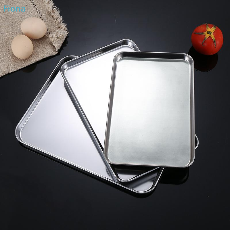 Meal Prep Menu - ☭ Bandejas Rectangulares de Acero Inoxidable