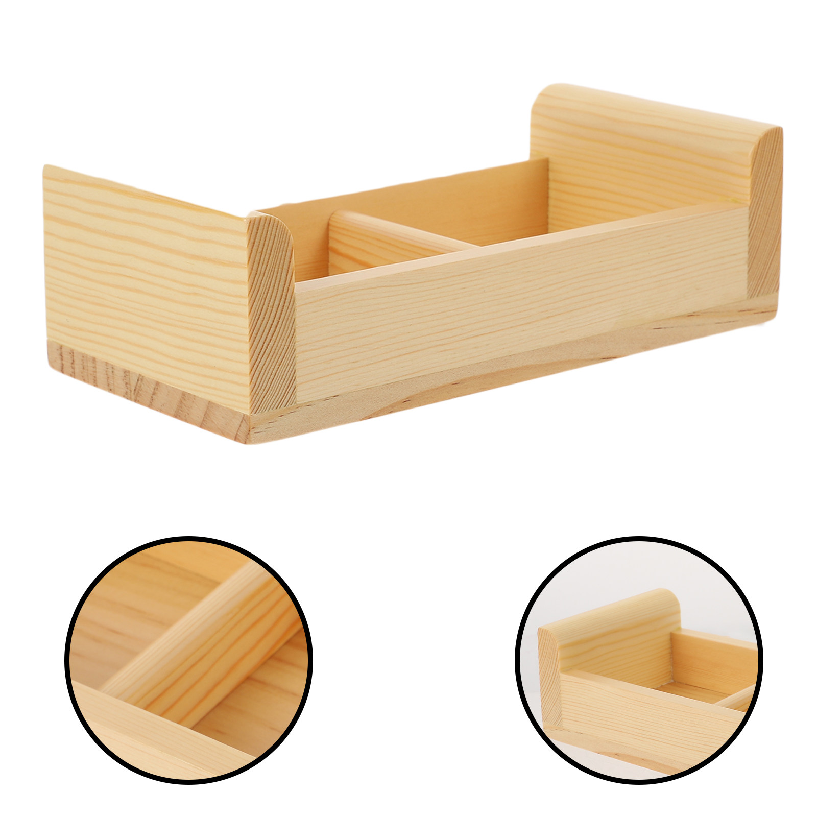 Meal Prep Simple - 1 unidad de plato de madera