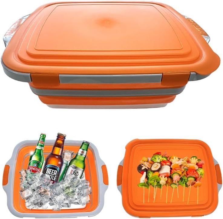 Meal Prep Menu - Bandeja Plegable 3 en 1 para