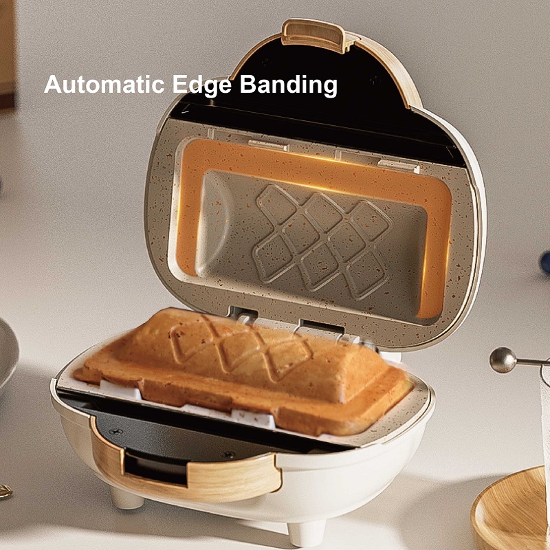Breakfast Sandwich Press - Máquina para hacer sándwiches de 500W,