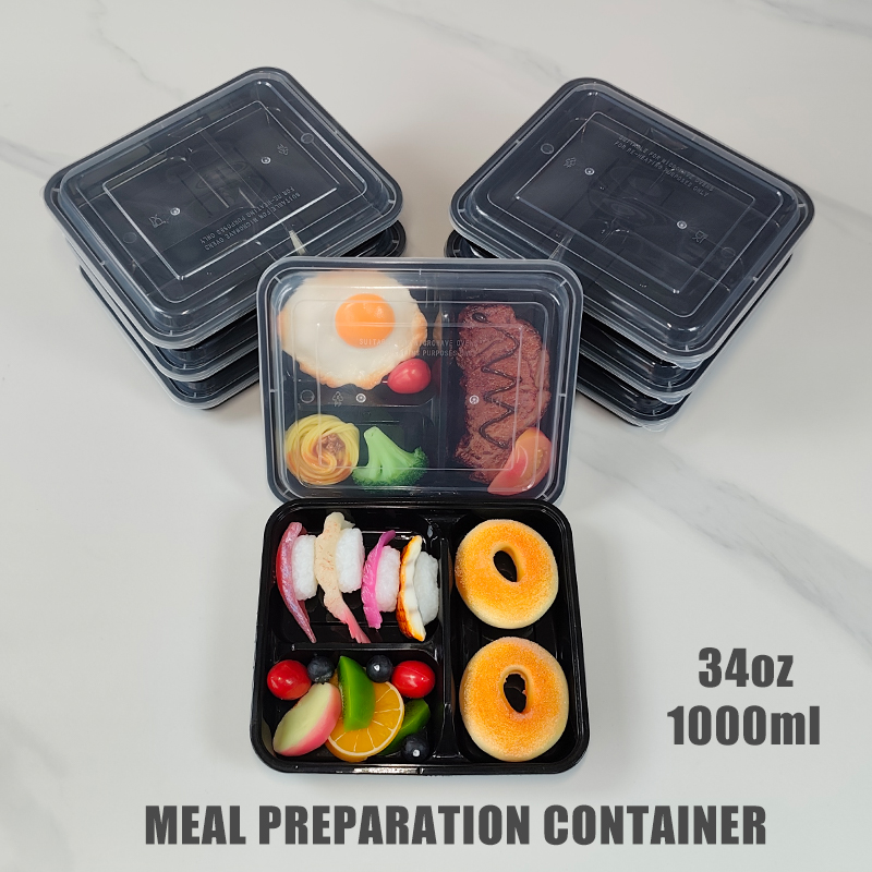 Meal Prep For Office - Contenedores para preparar comidas de 3