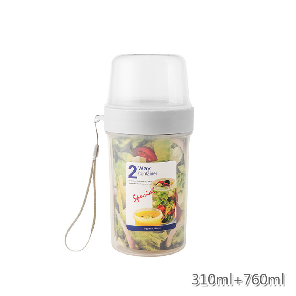 Meal Prep Yogurt Containers - Contenedor de Alimentos a Prueba de