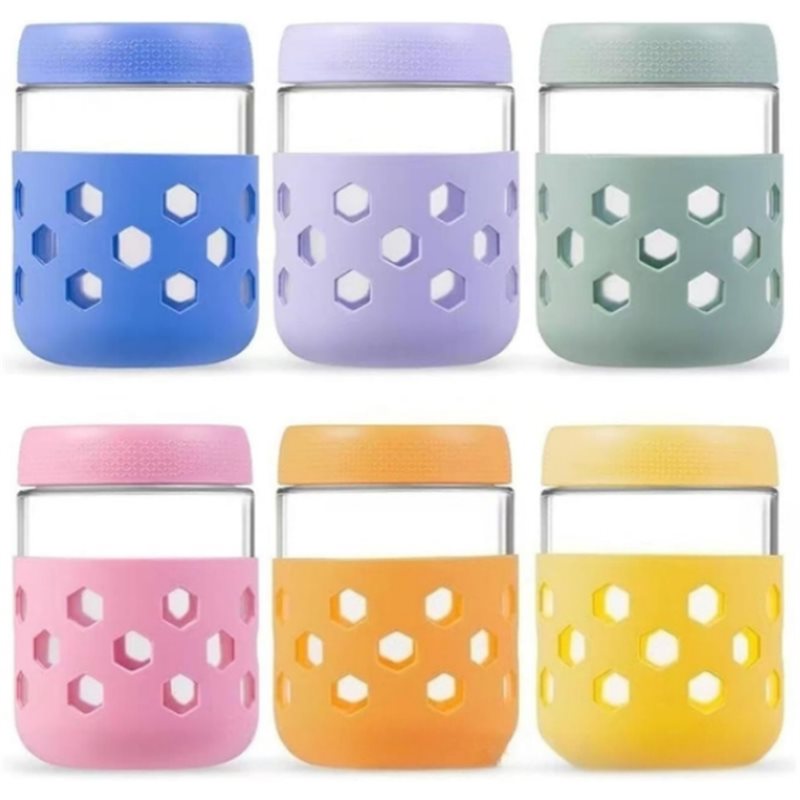Meal Prep Oatmeal Jars - AB33 - Frascos de vidrio con