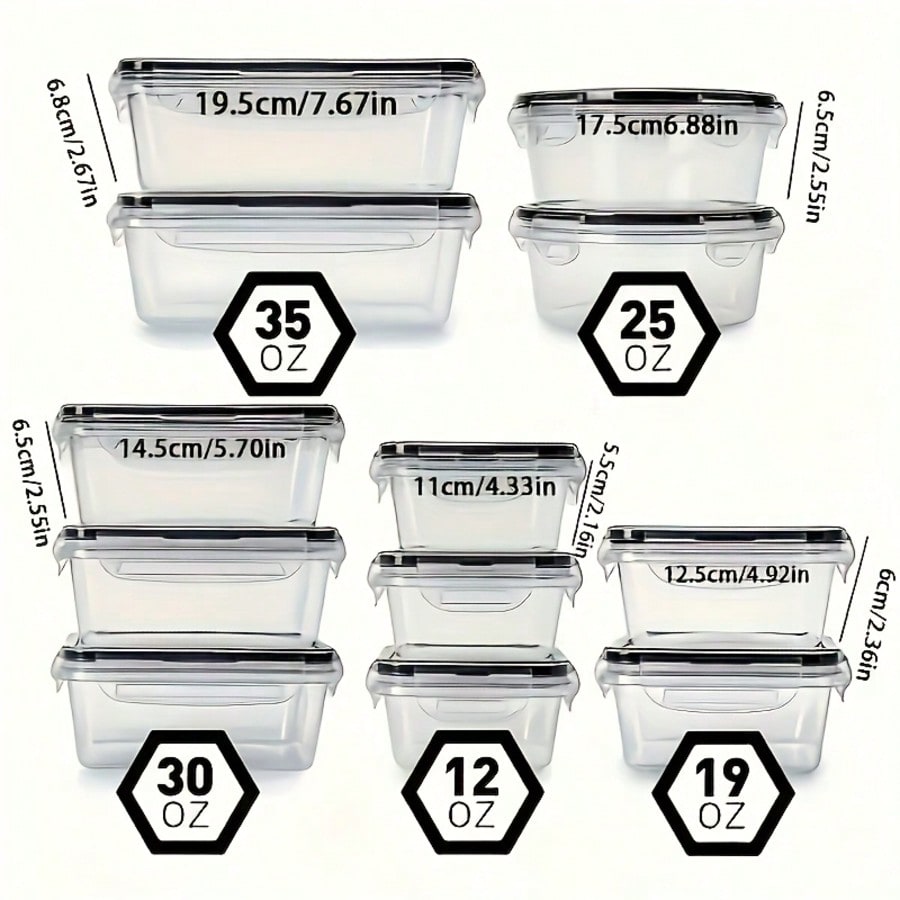 Paquete de 24 recipientes para - Meal Prep For Office reseña y precio