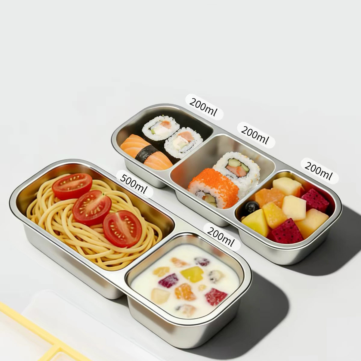 Contenedor de almacenamiento d - Stainless Bento Box reseña y precio