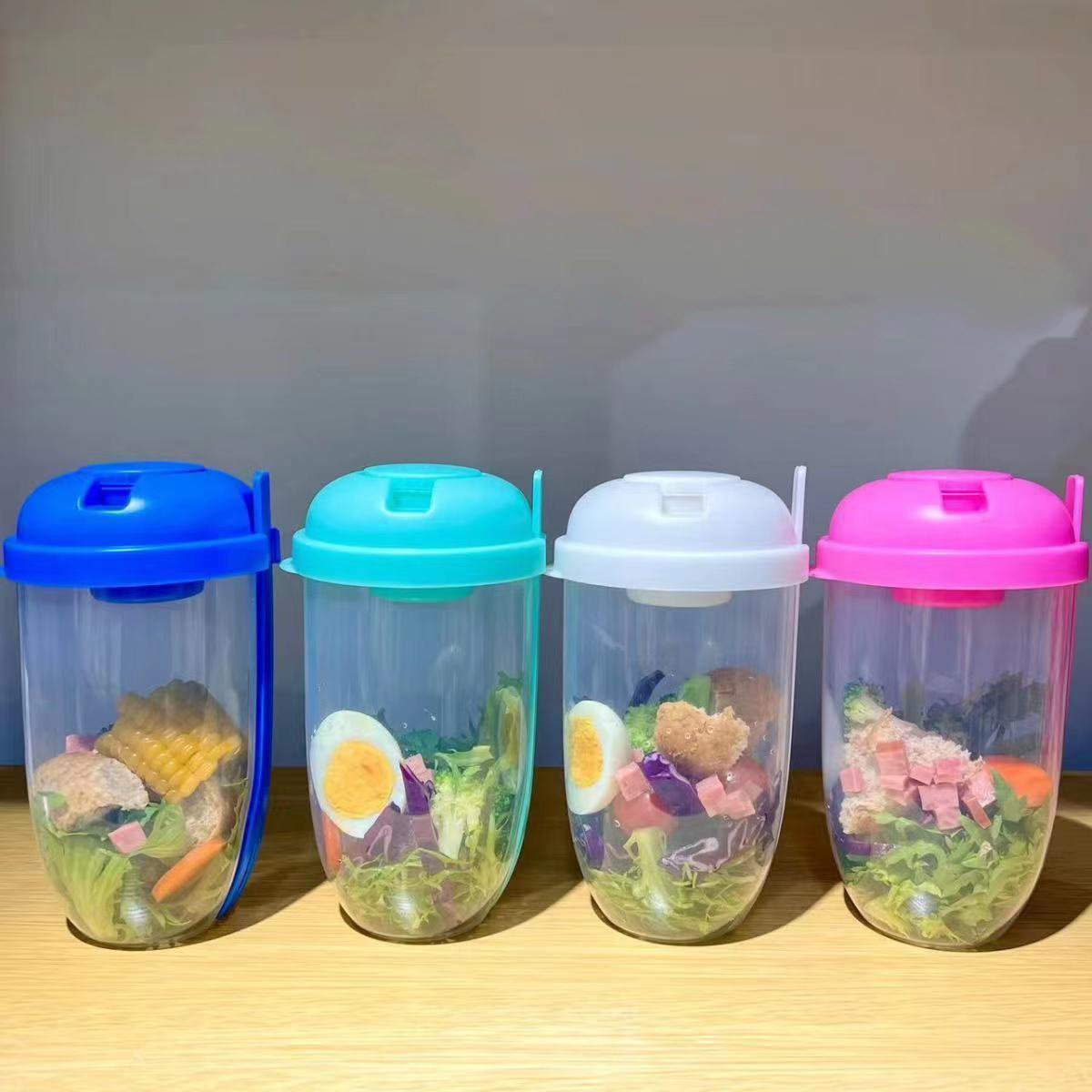 Juego de recipientes portátile - Meal Prep Yogurt Containers reseña y precio