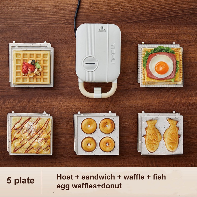 Máquina de sándwich eléctrica  - Breakfast Sandwich Press reseña y precio