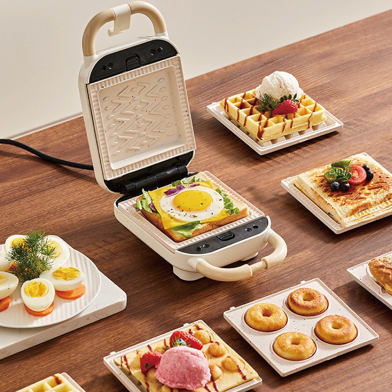Máquina de sándwich eléctrica  - Breakfast Sandwich Press reseña y precio