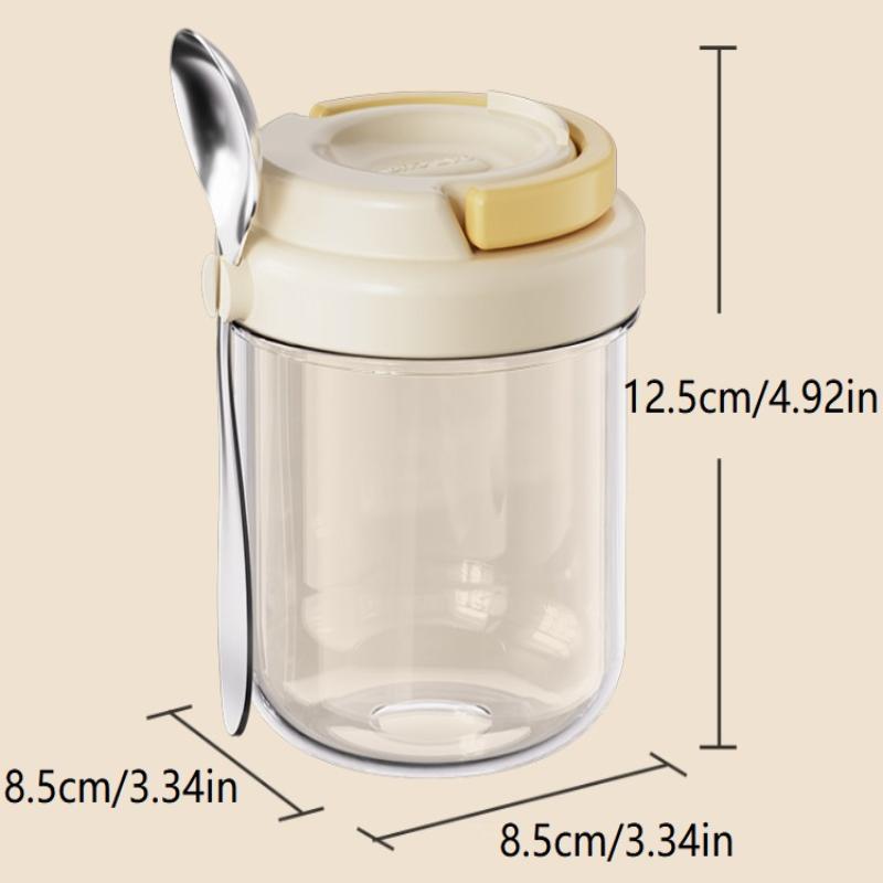 Taza Portátil para Desayuno, C - Meal Prep Yogurt Containers reseña y precio