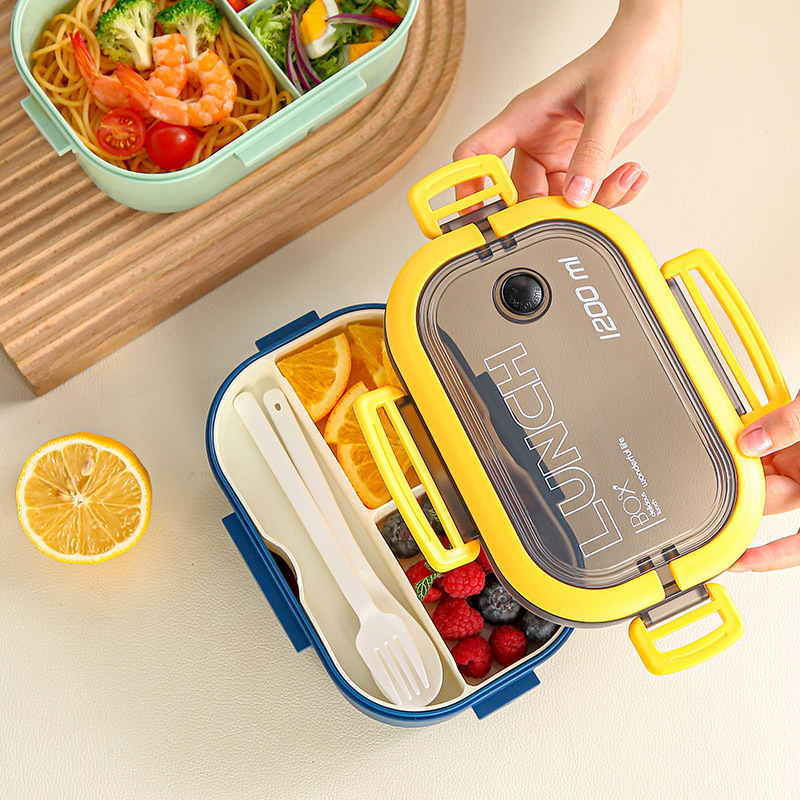 Lonchera Bento de 2 Capas de P - Meal Prep For Office reseña y precio