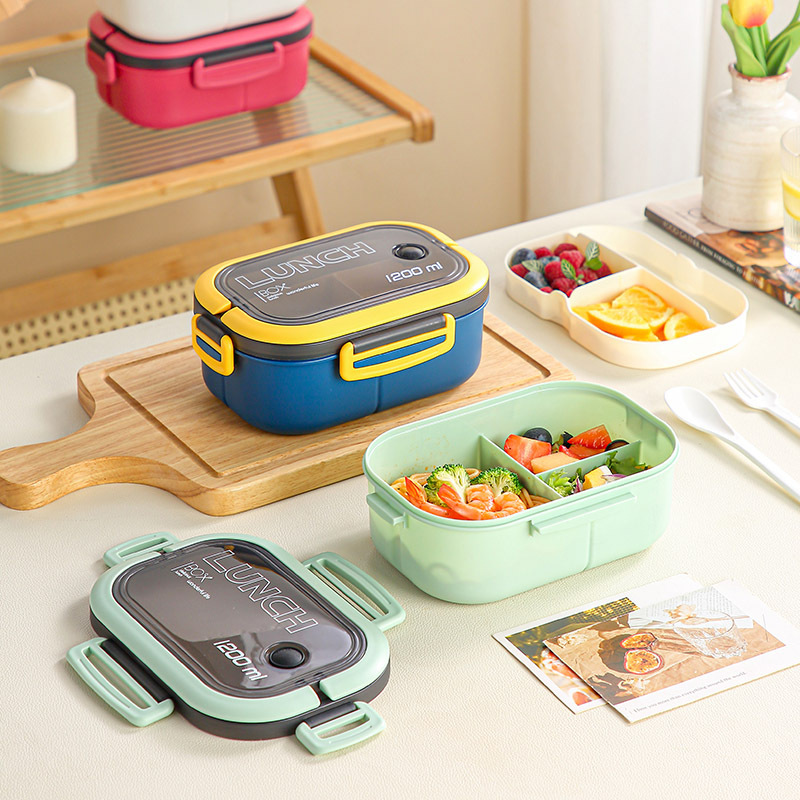 Lonchera Bento de 2 Capas de P - Meal Prep For Office reseña y precio