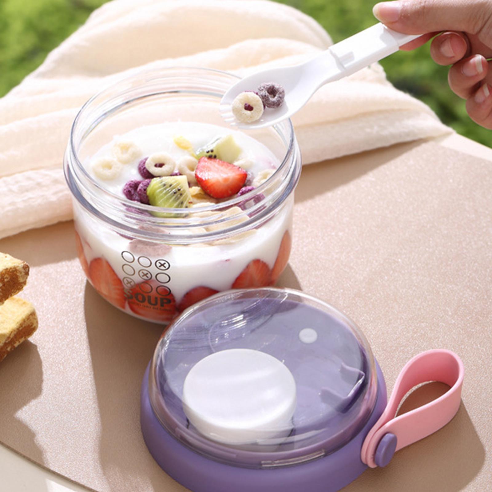 Recipiente para Ensaladas con  - Meal Prep Yogurt Containers reseña y precio