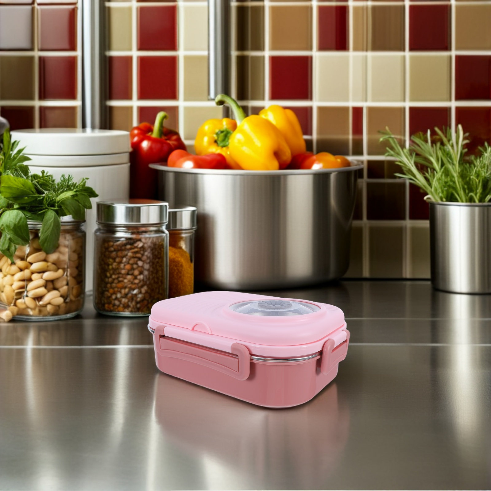 Lonchera Bento de 3 Compartime - Meal Prep For Office reseña y precio