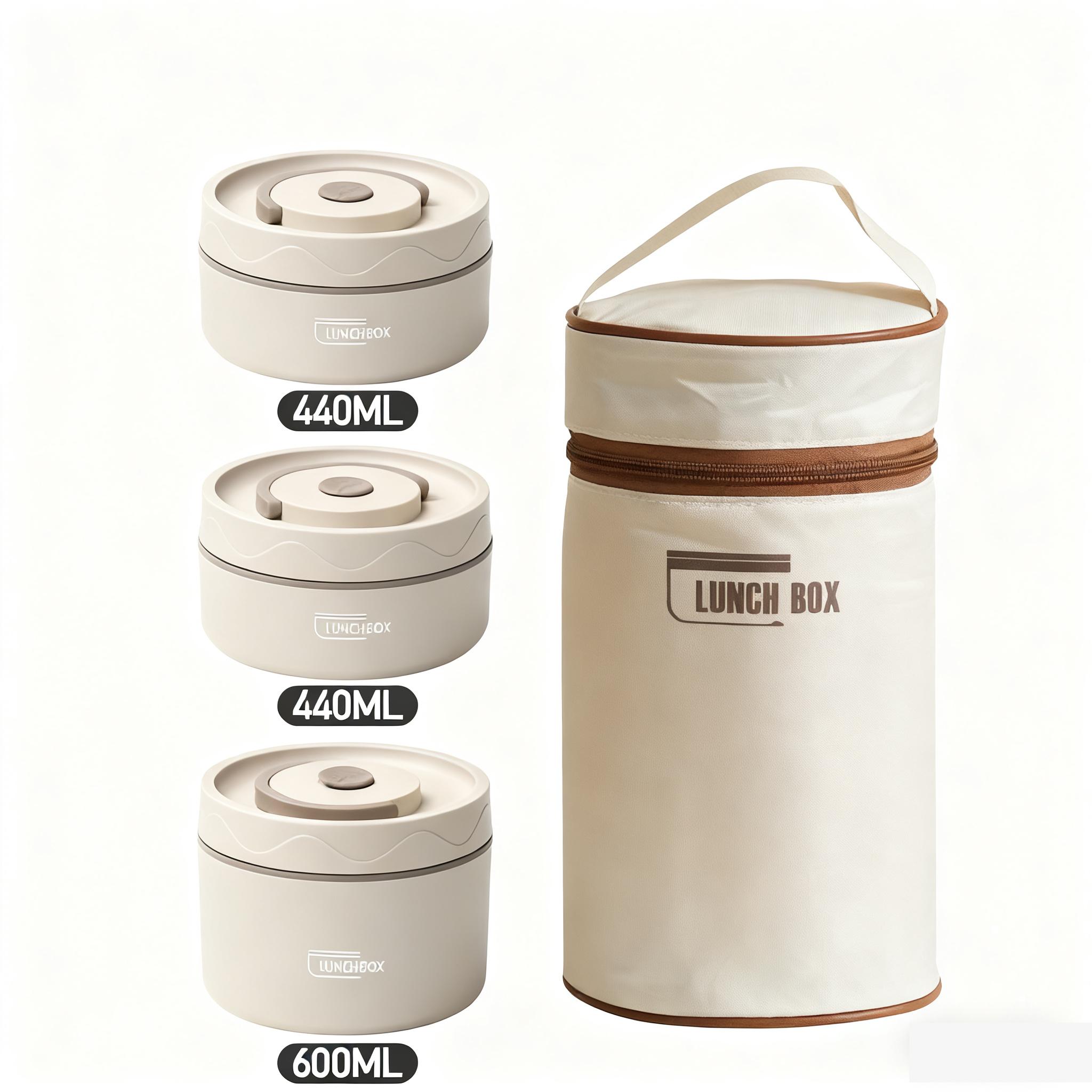 Juego de 3 piezas de loncheras - Meal Prep For Office reseña y precio