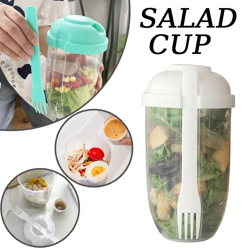 Tazón Portátil para Ensaladas  - Meal Prep Yogurt Containers reseña y precio