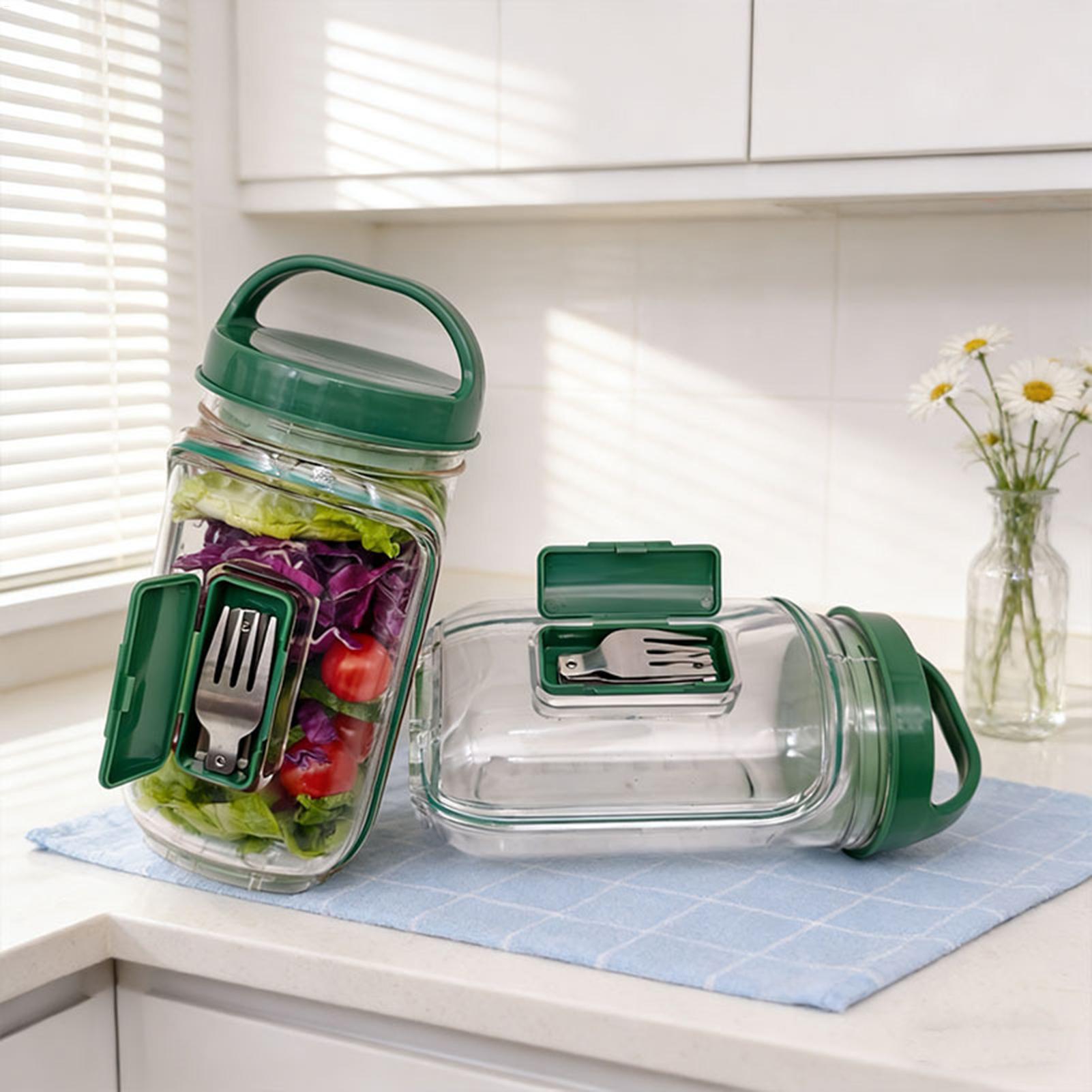 Contenedor de Ensalada Herméti - Meal Prep For Office reseña y precio