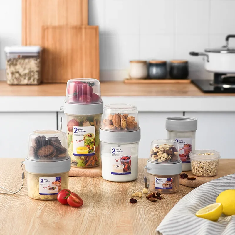 Desayuno avena cereales nuez y - Meal Prep Yogurt Containers reseña y precio
