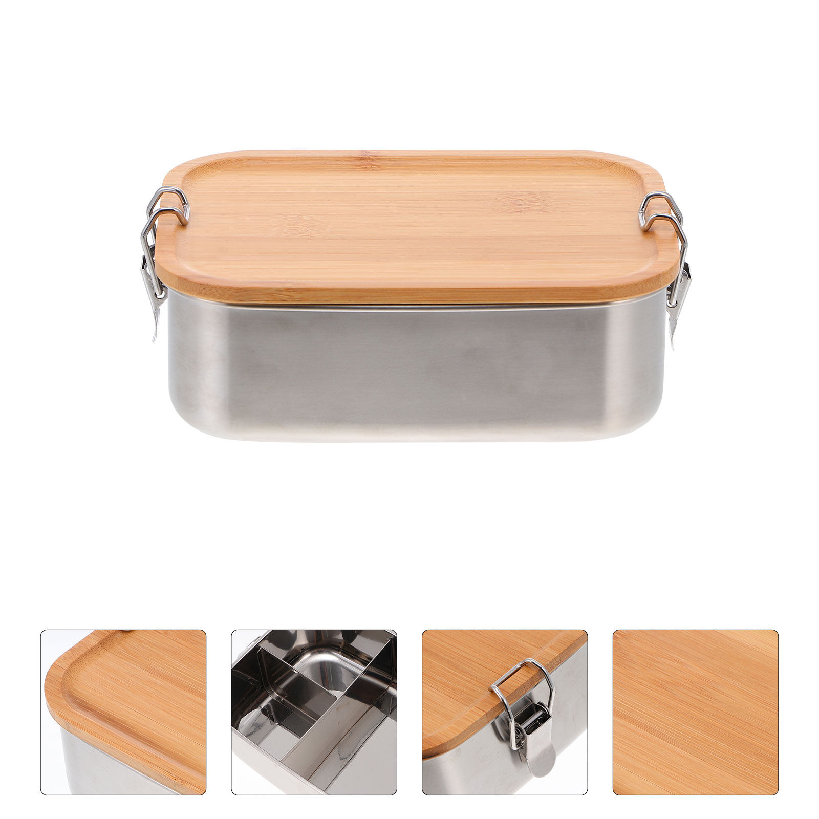 1 unidad de fiambrera de acero - Stainless Bento Box reseña y precio