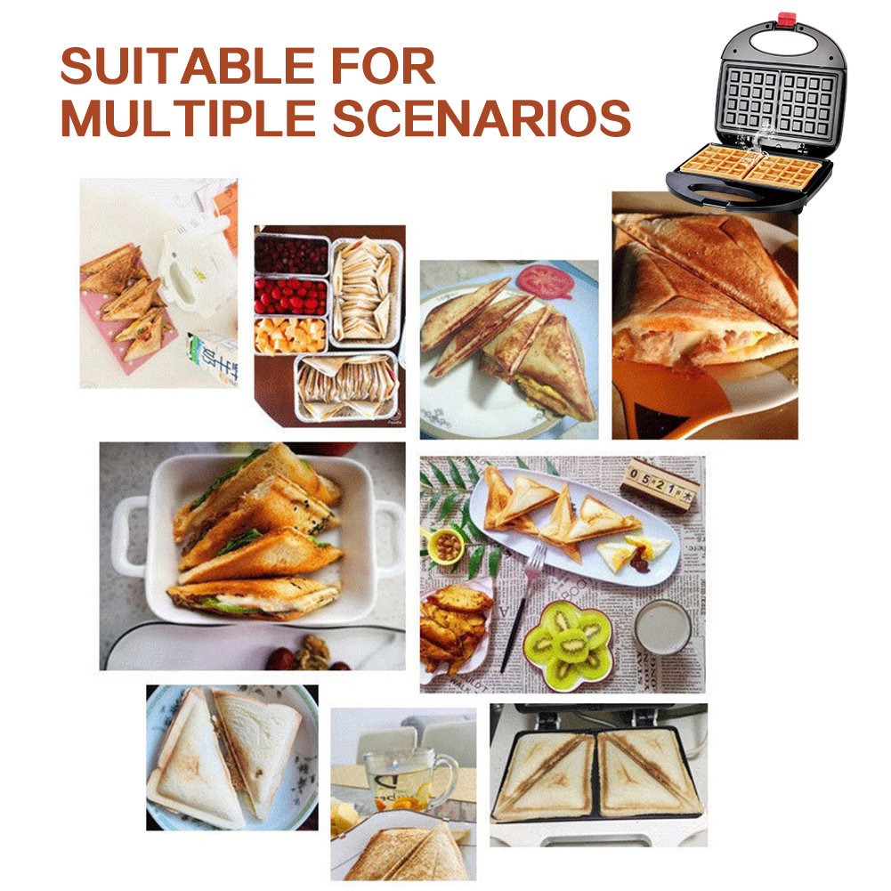 Sandwiches Toster Press 750W S - Breakfast Sandwich Press reseña y precio