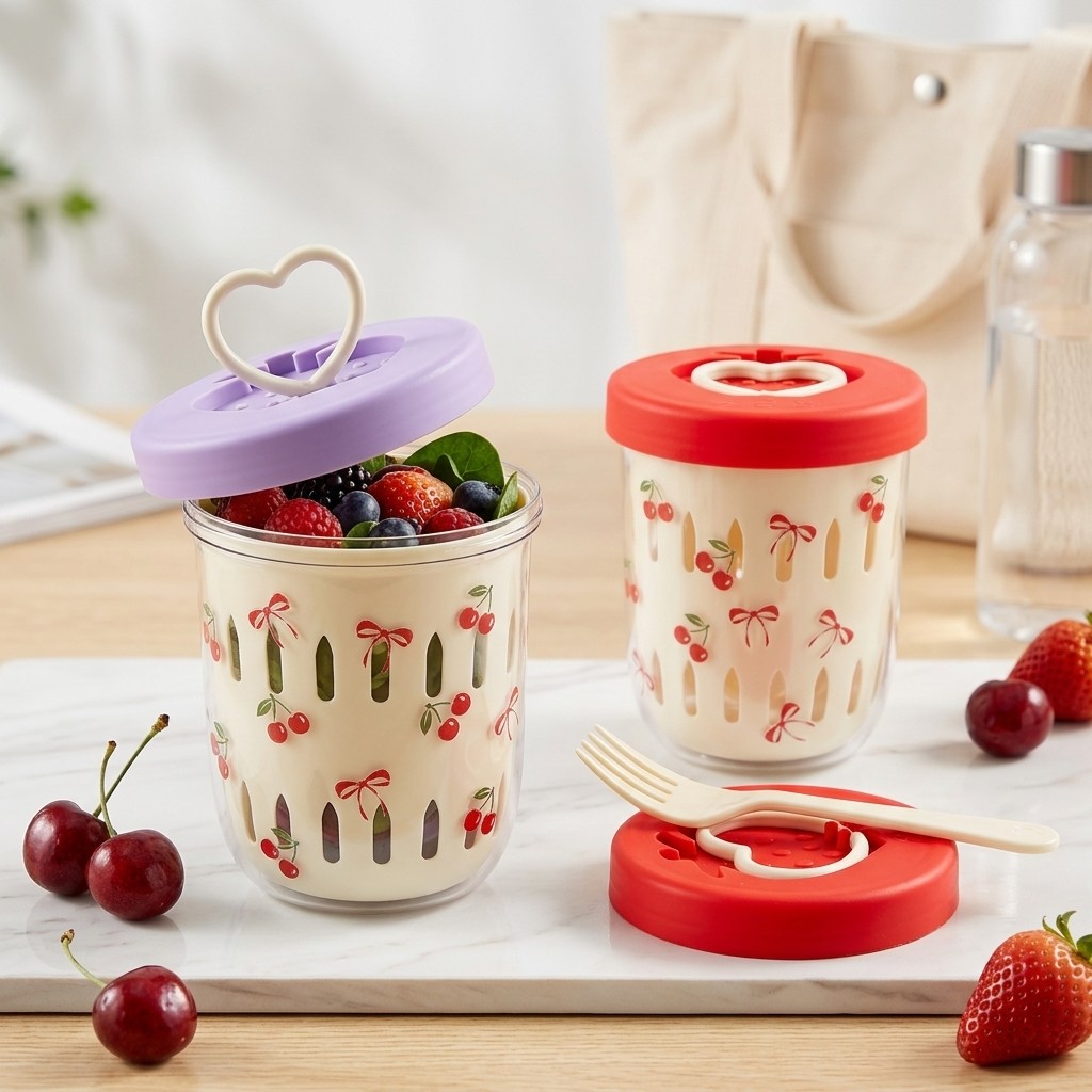 Contenedor de Plástico para En - Meal Prep Yogurt Containers reseña y precio