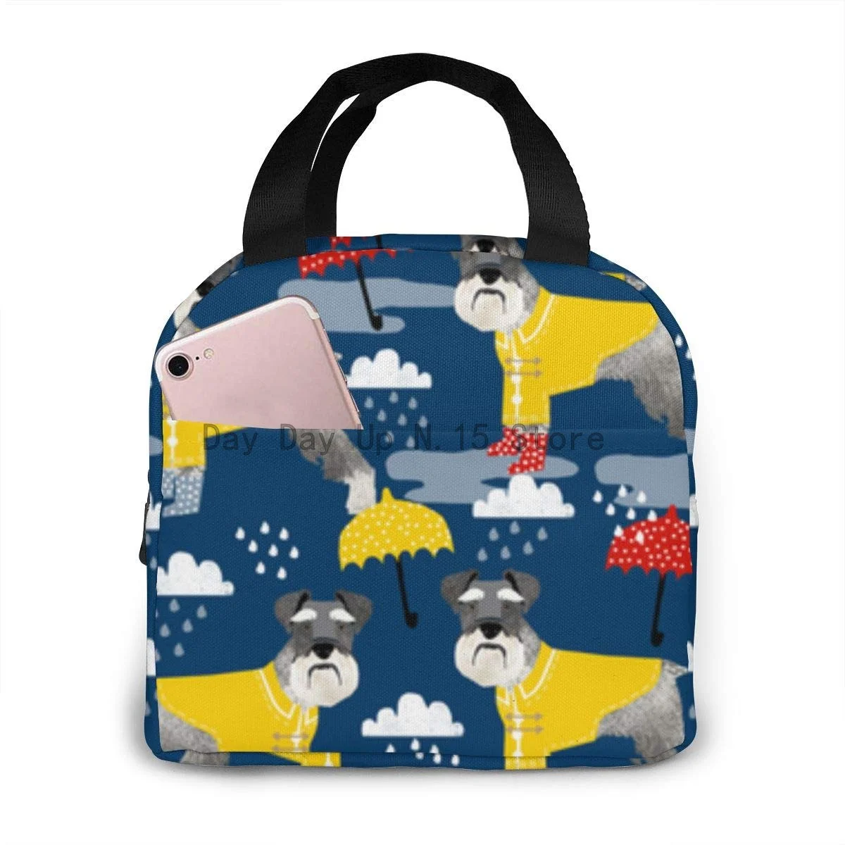 Schnauzer Raincoat Dog Hawaiia - Meal Prep For Office reseña y precio