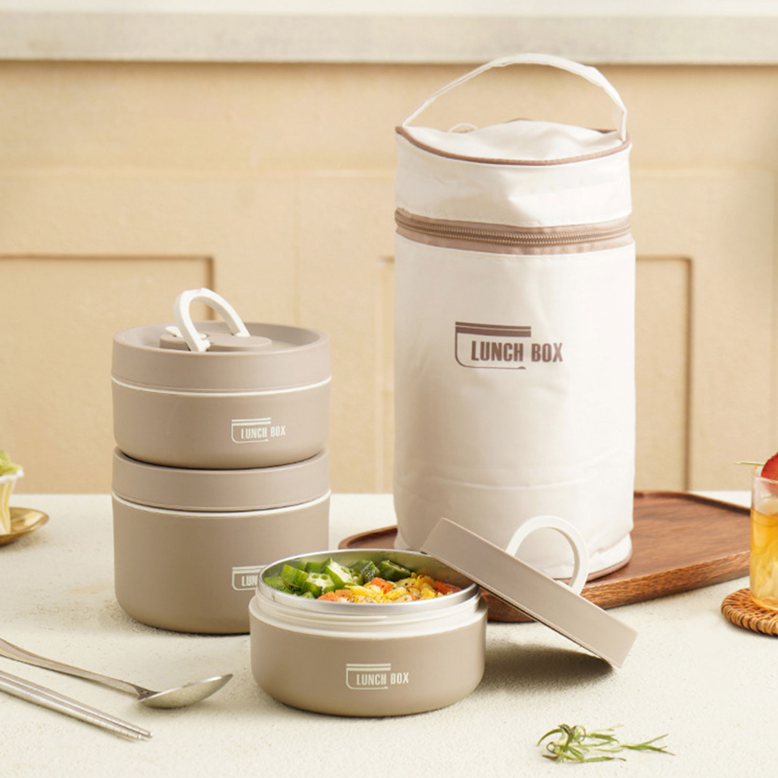 Lonchera Térmica de Acero Inox - Stainless Bento Box reseña y precio