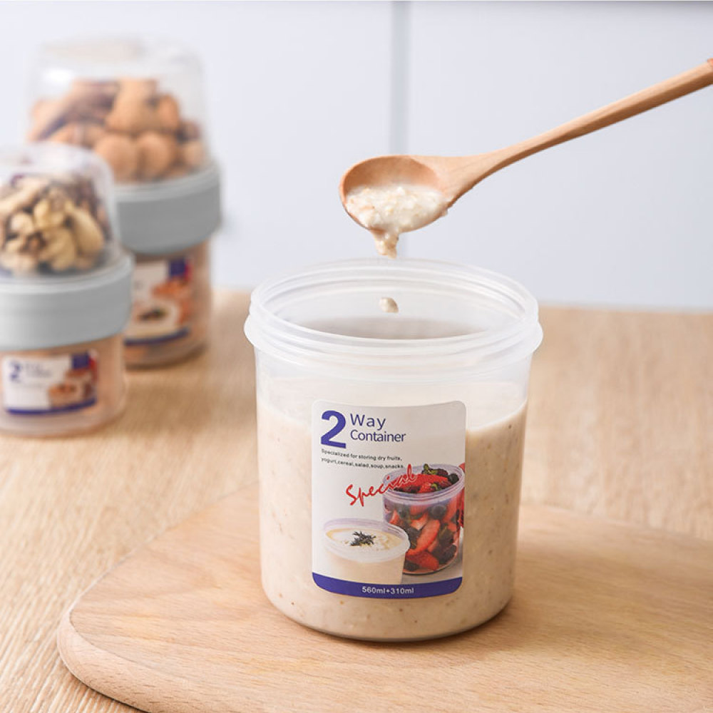 Contenedor de Alimentos a Prue - Meal Prep Yogurt Containers reseña y precio